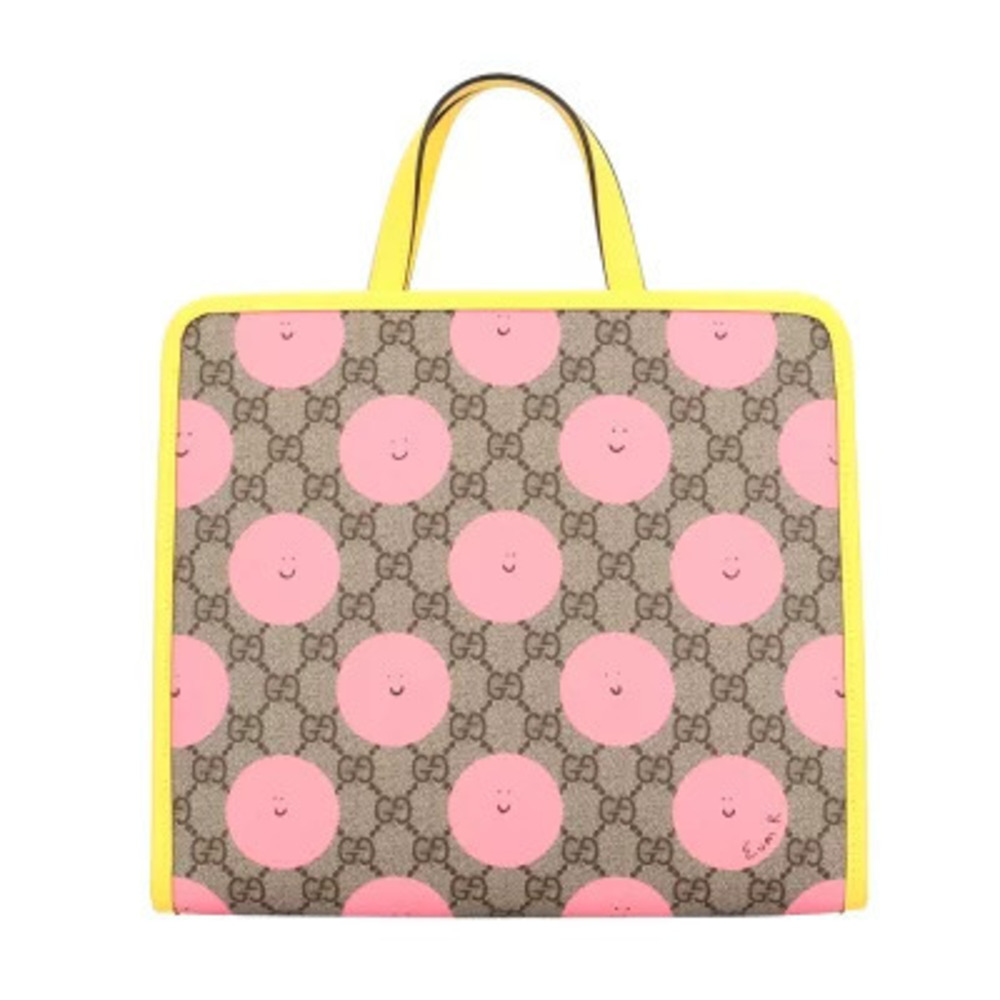 Gucci GG Supreme Handbag Beige Cream